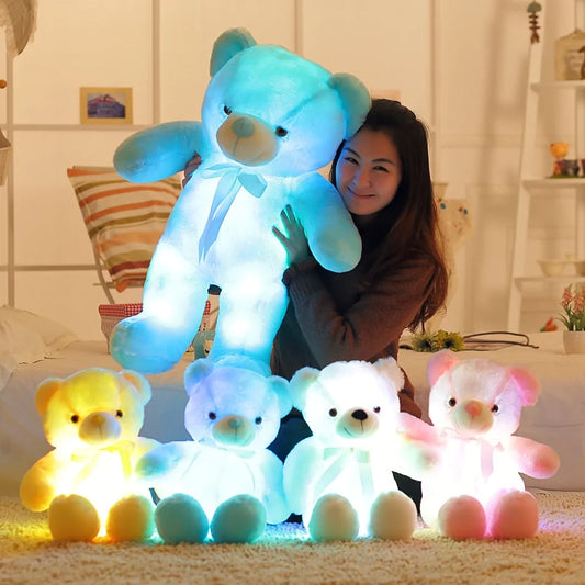 Light Up LED Teddy Bear Stuffed Animal Plush Toy